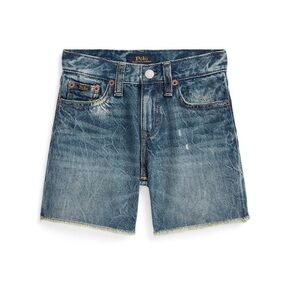 NWT Polo Ralph Lauren Sullivan Slim Cutoff Denim Shorts, Size 4